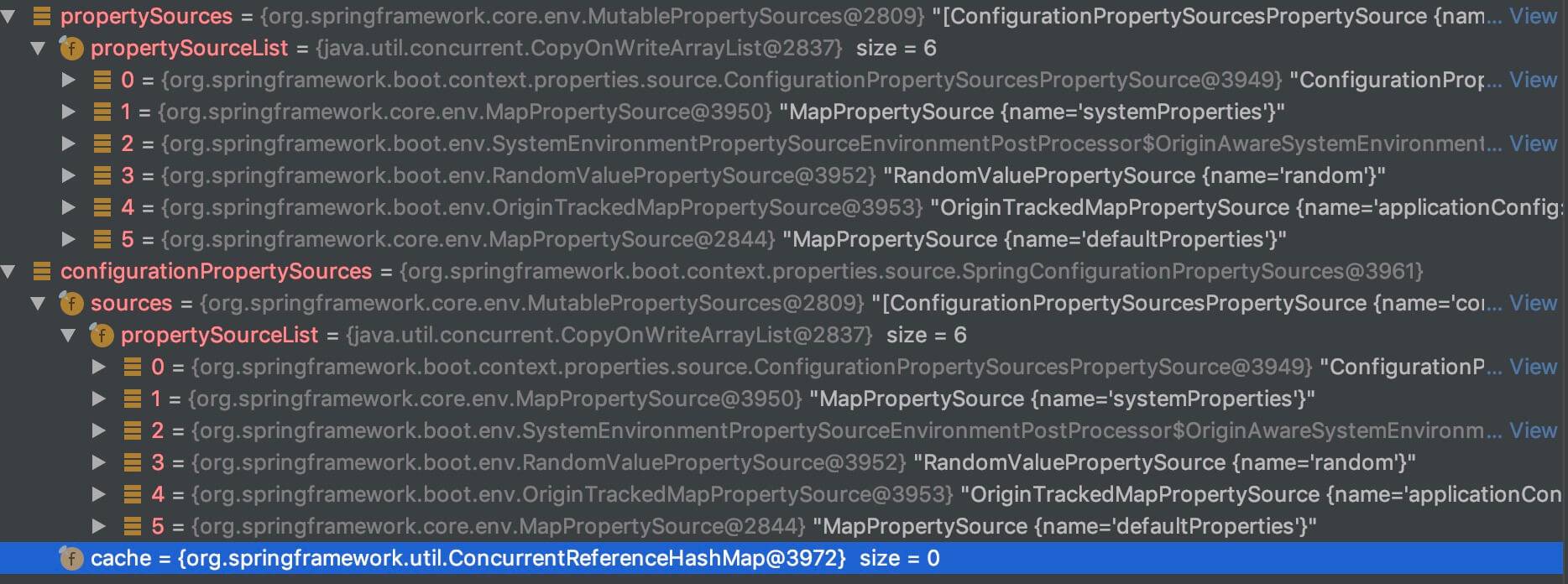 `configurationPropertySources` 属性
