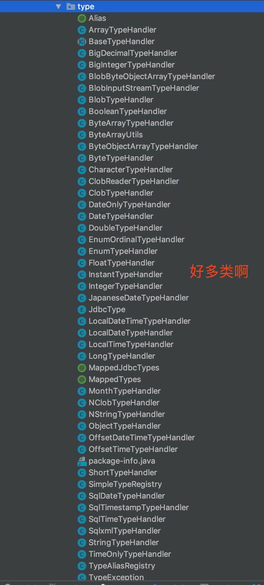 `type` 包