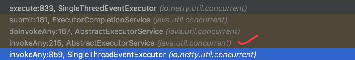 invokeAny => execute 的流程