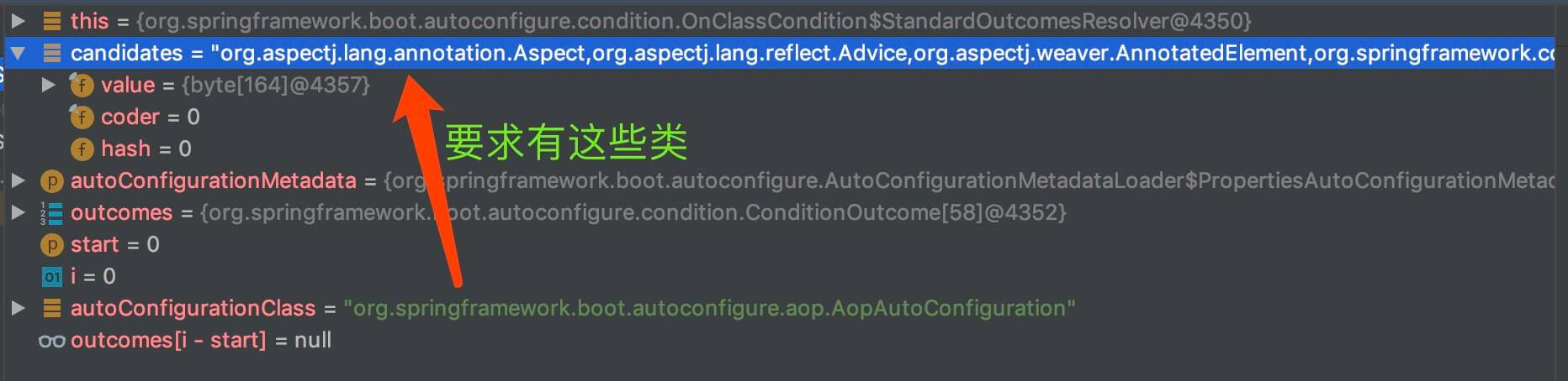 `candidates` 示例